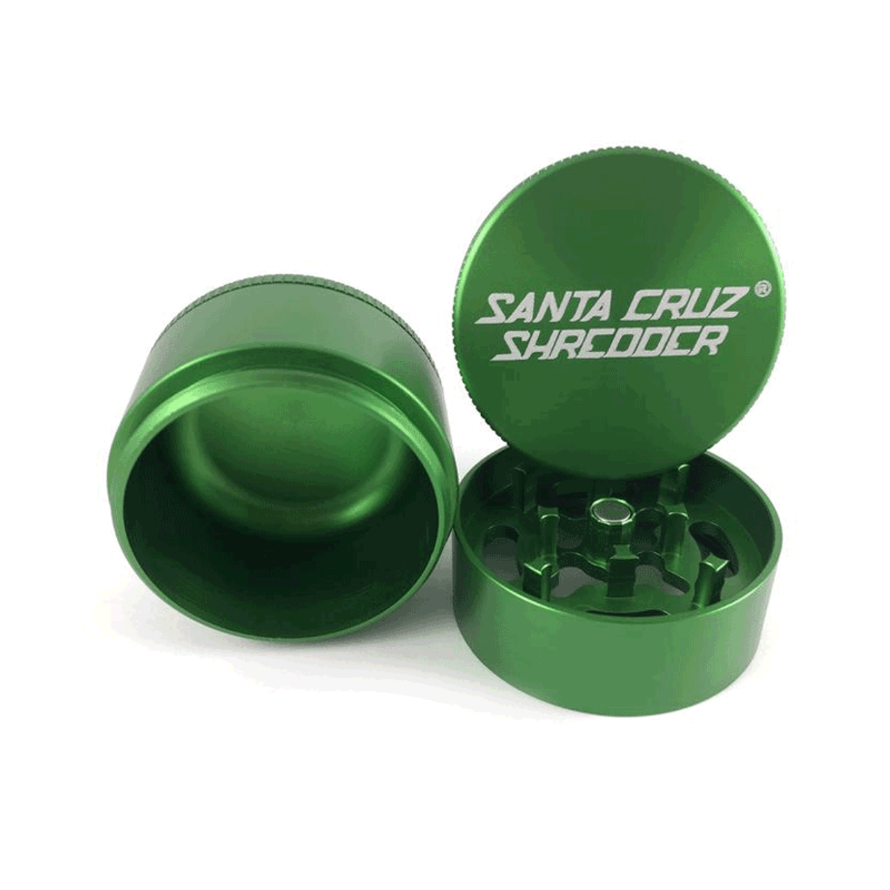Santa Cruz Shredder - 3 pezzi Grinder - 1 5/8 "Piccolo-Grigio