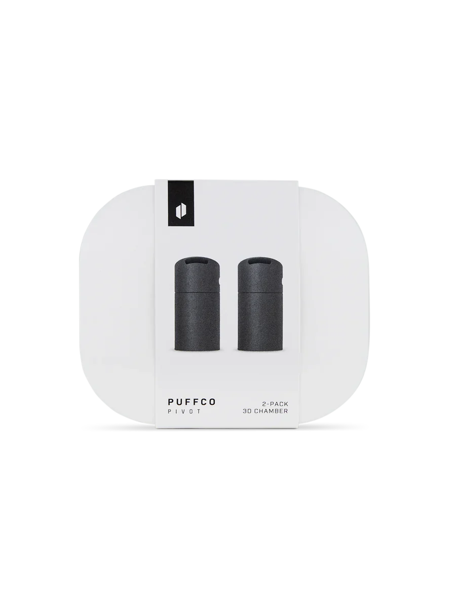 Puffco Pivot 3D Chamber Onyx confezione da 2