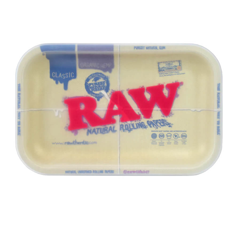 Vassoio per dab RAW Classic con copertura in silicone, medio