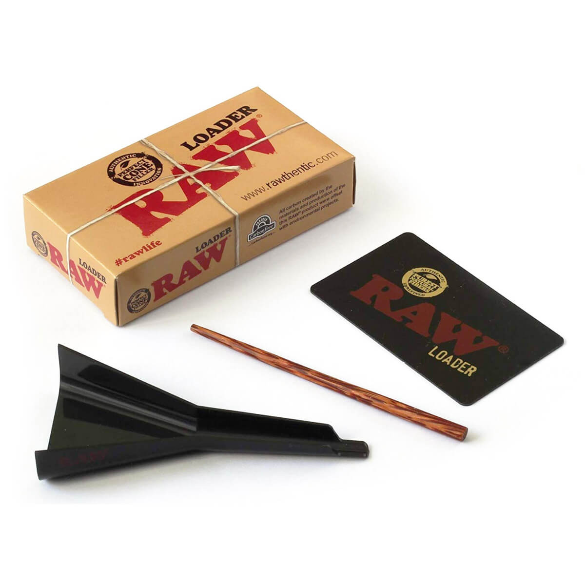 Set completo di caricatore a cono RAW