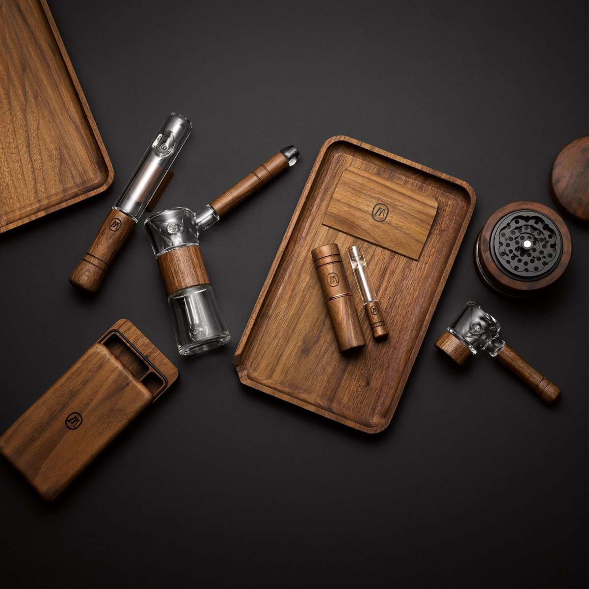 Rolling trays for blunts and joints