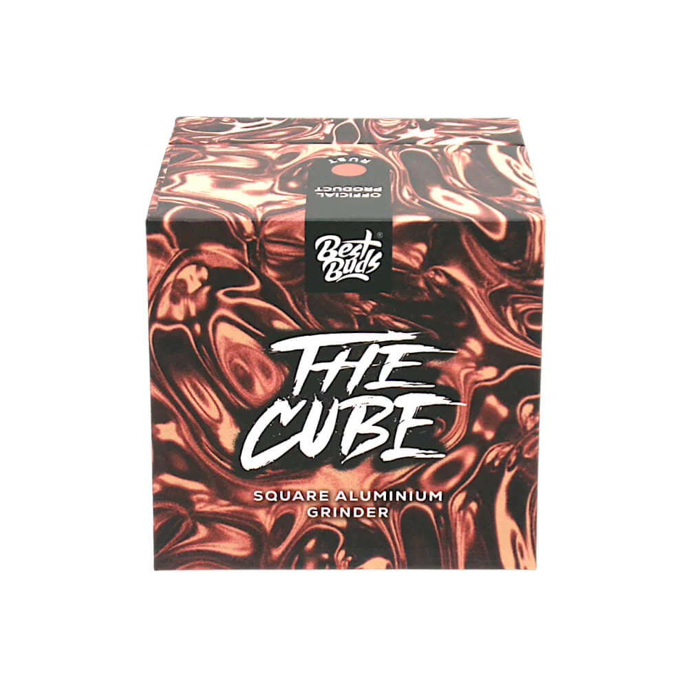 Best Buds "The Cube" Square Aluminium Grinder (50mm)