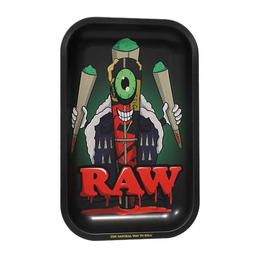 Vassoio per rollare in metallo RAW Cone Monster Medium 17,5 x 27,5 cm