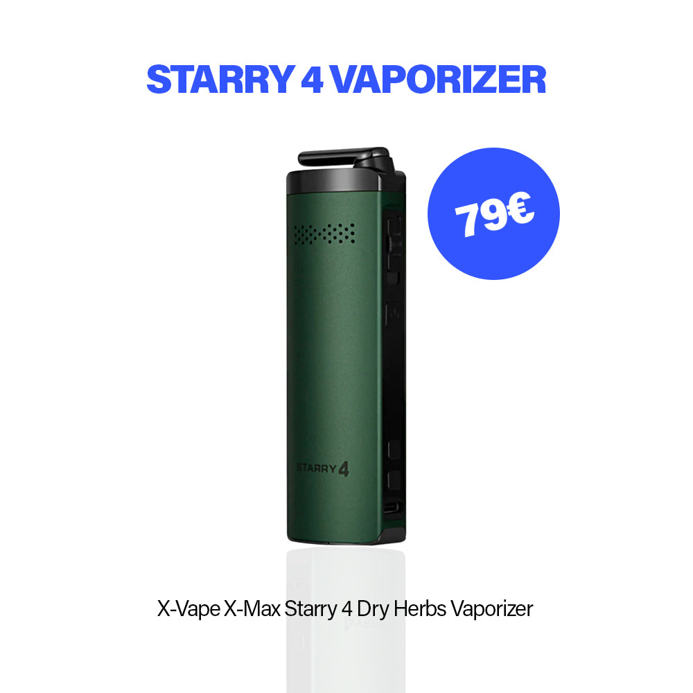 Vaporizzatore per erbe secche X-Vape X-Max Starry 4 | 69€