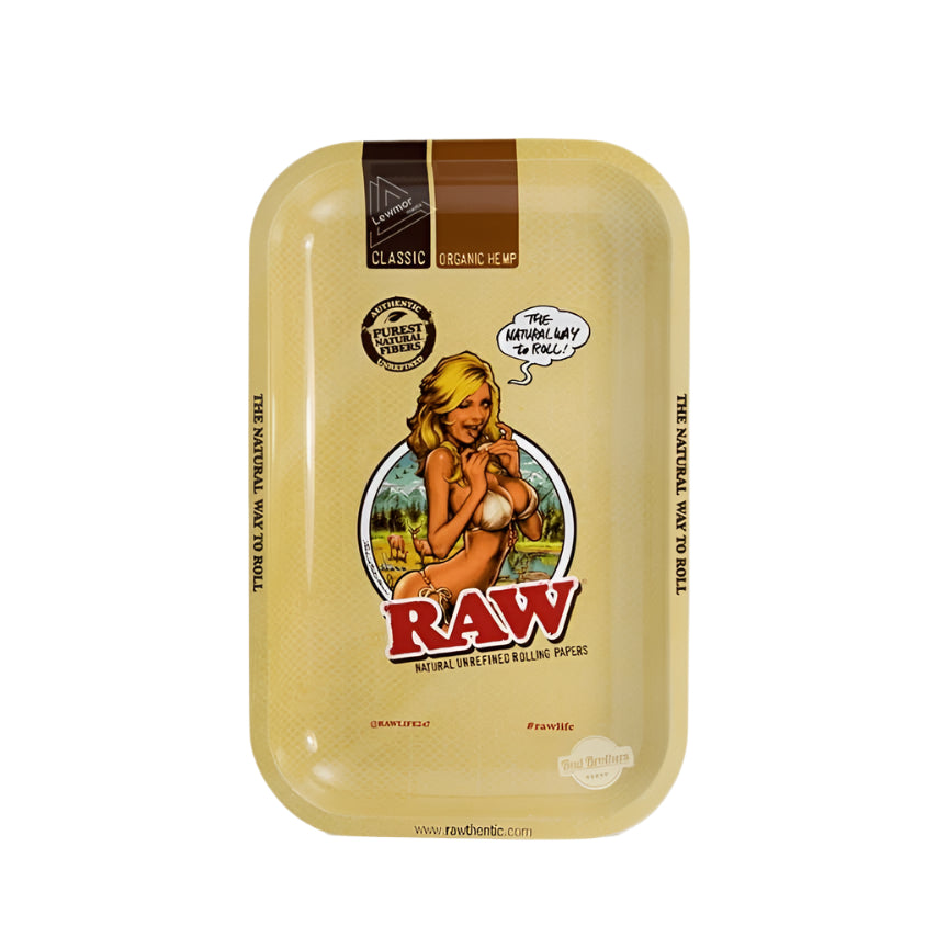 RAW - Bikini Metal Rolling Tray